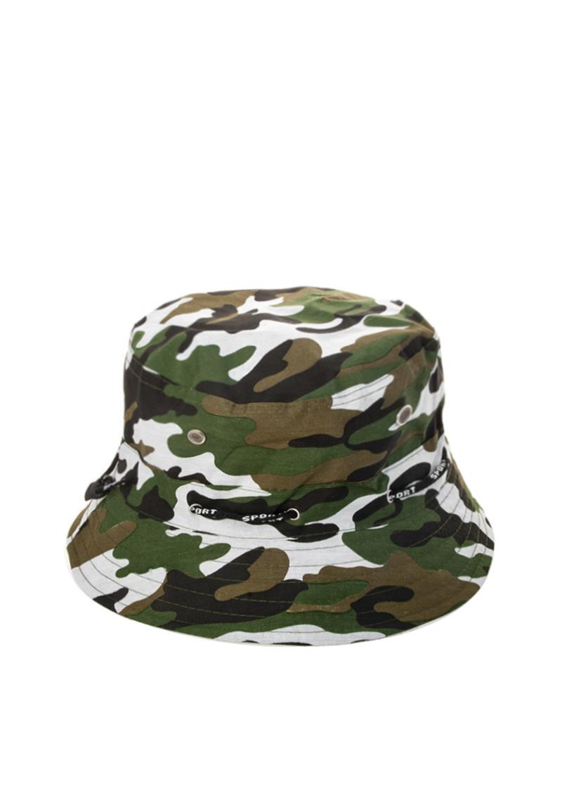 STYLISH MILITARY CAMO DESIGN BUCKET HAT