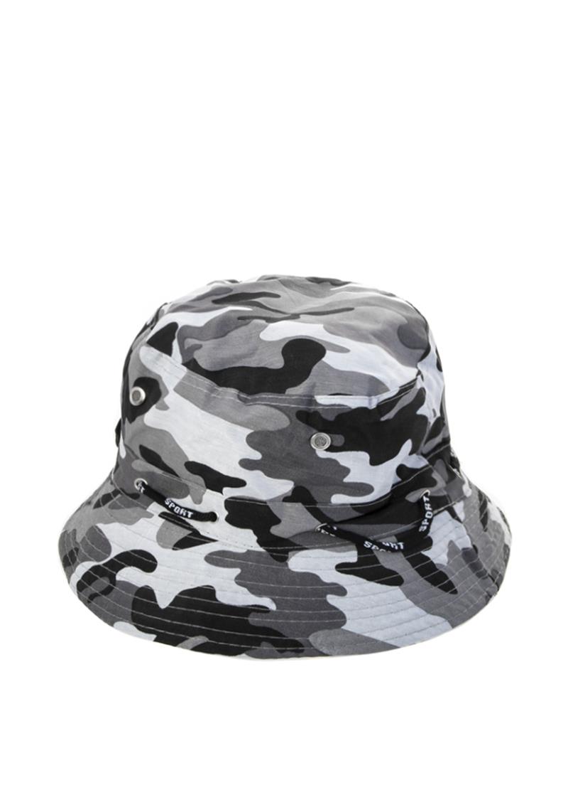 STYLISH MILITARY CAMO DESIGN BUCKET HAT