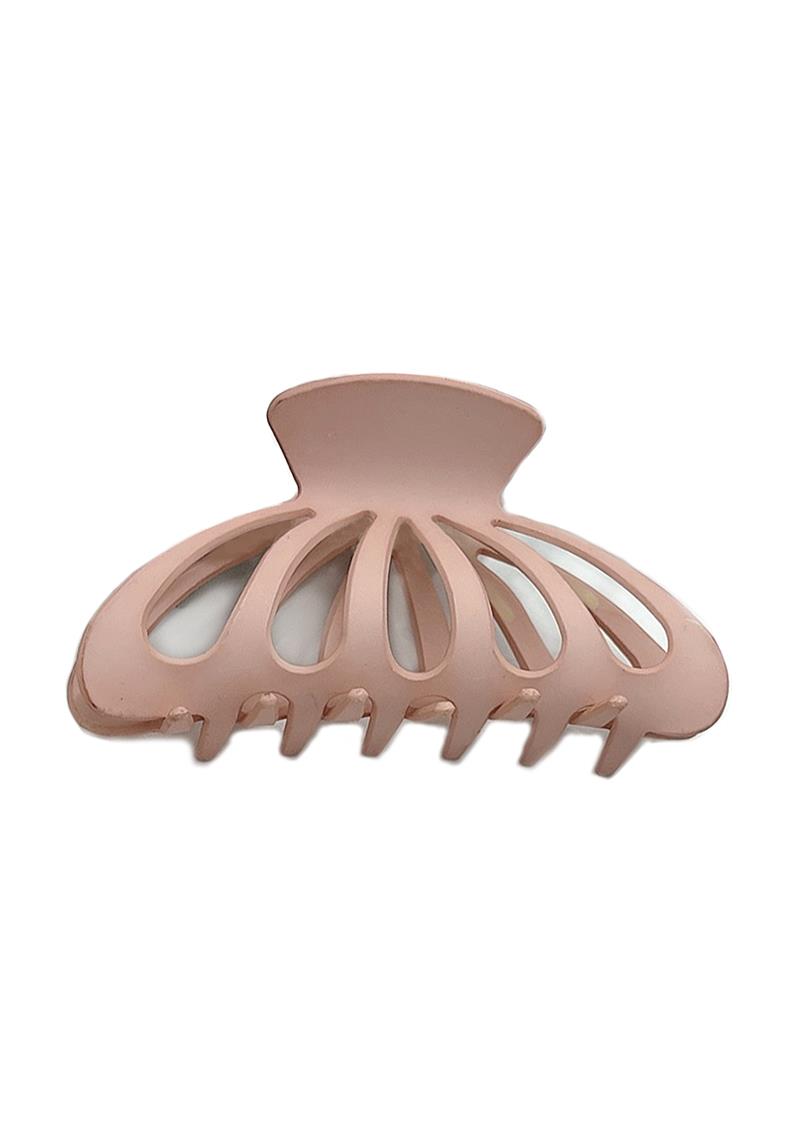 SOLID MATTE HAIR CLAW CLIP