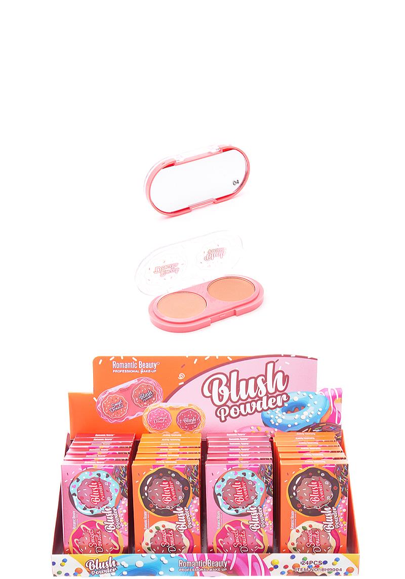 BLUSH POWDER 2 COLOR PALETTE 24 PCS