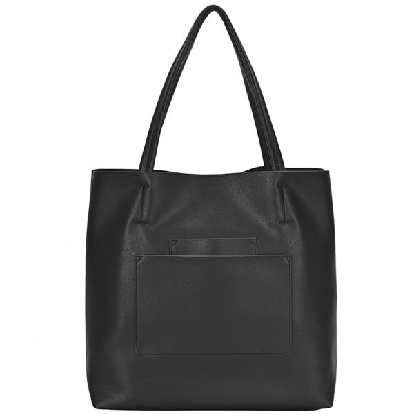 SMOOTH SHOULDER TOTE BAG