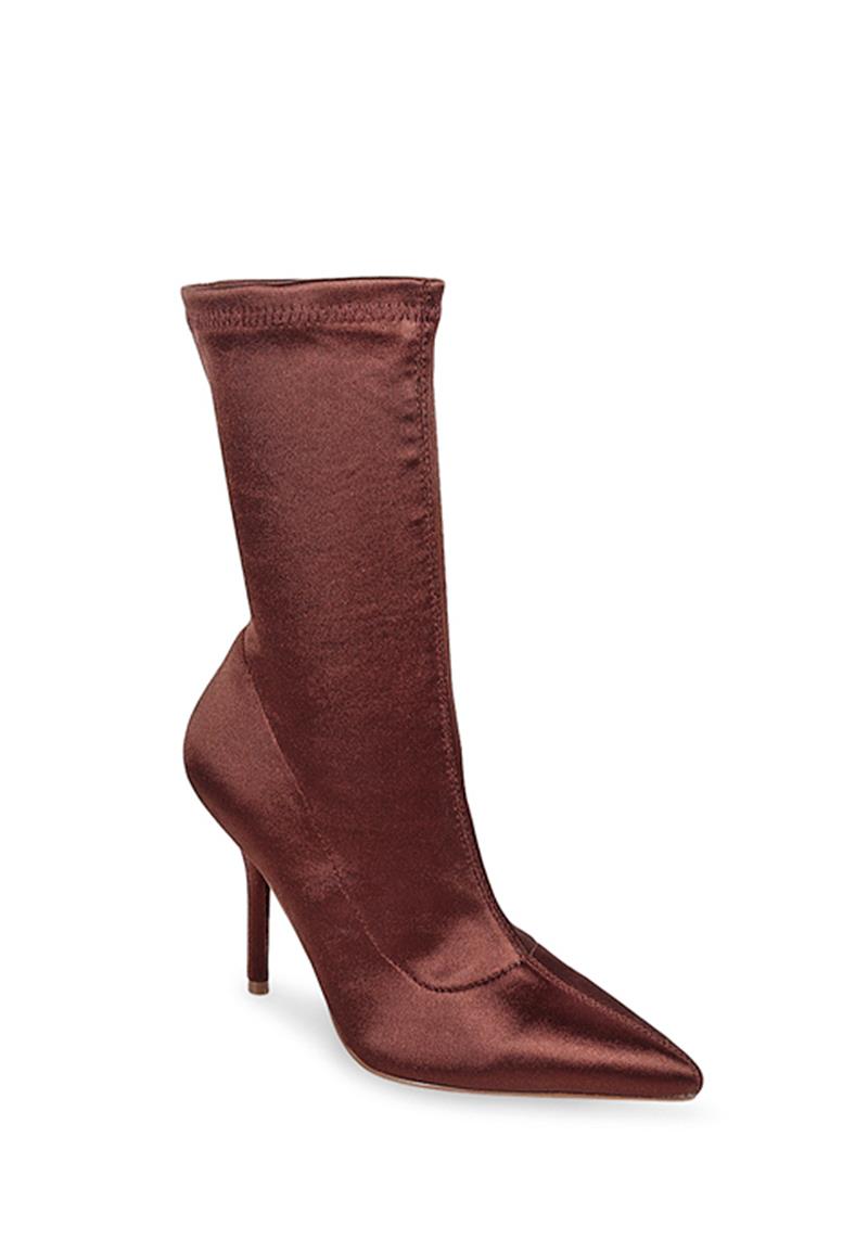 ANKLE STRETCH SATIN BOOTIE