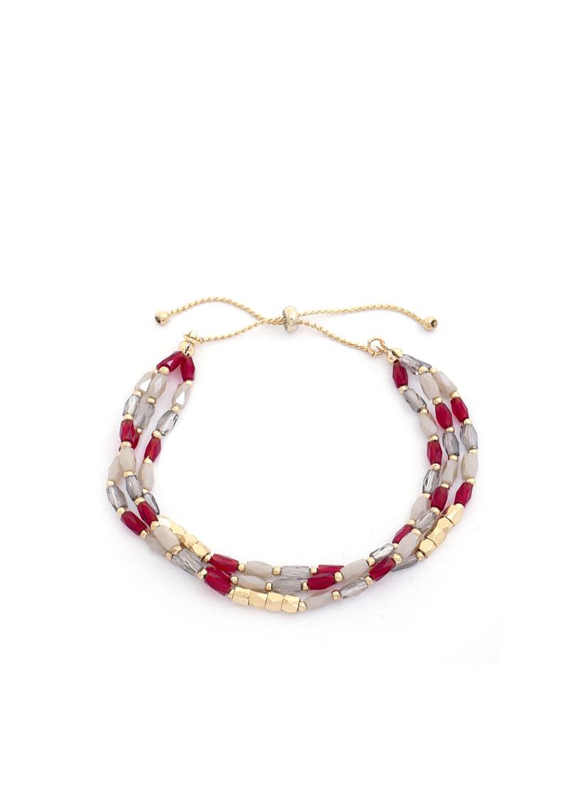 BEADED SLIDE BRACELET