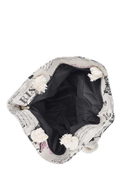 PARIS PRINT TOTE BAG