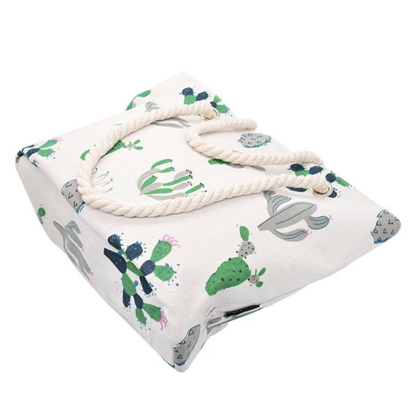 CACTUS PLANT PRINT TOTE BAG