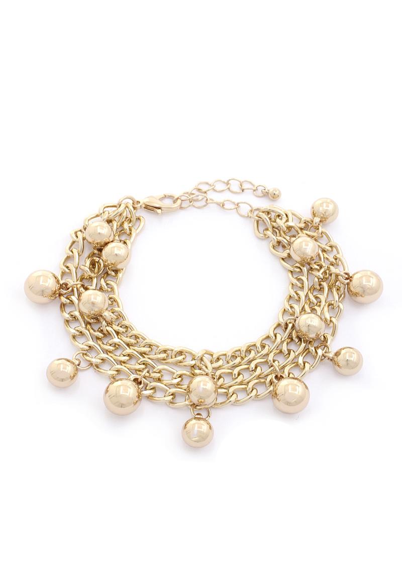 BEADED LAYER BRACELET