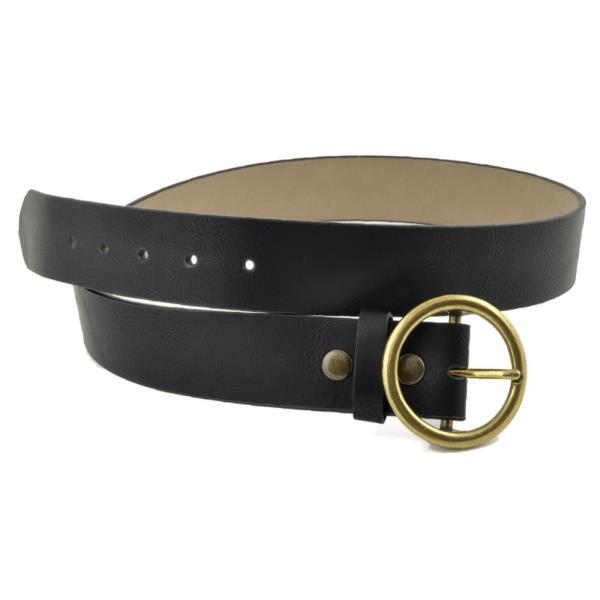 POPULAR ROUND BUCKLE JEAN BELT