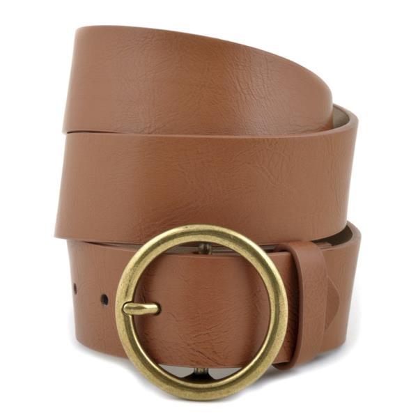 POPULAR ROUND BUCKLE JEAN BELT