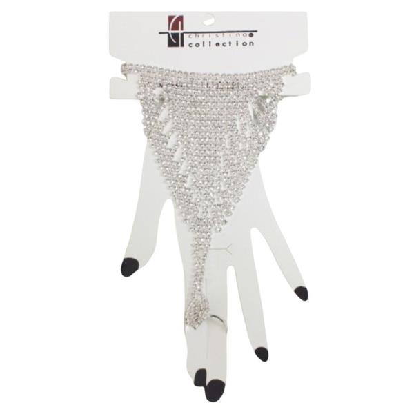 RHINESTONE RING BRACELET