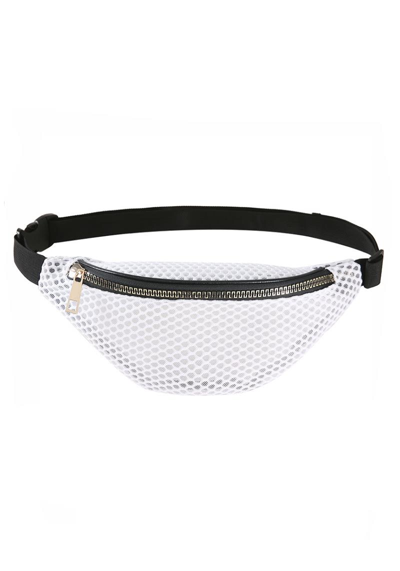 COLOR NET FASHION FANNY PACK