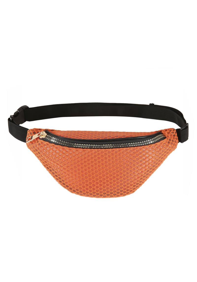 COLOR NET FASHION FANNY PACK