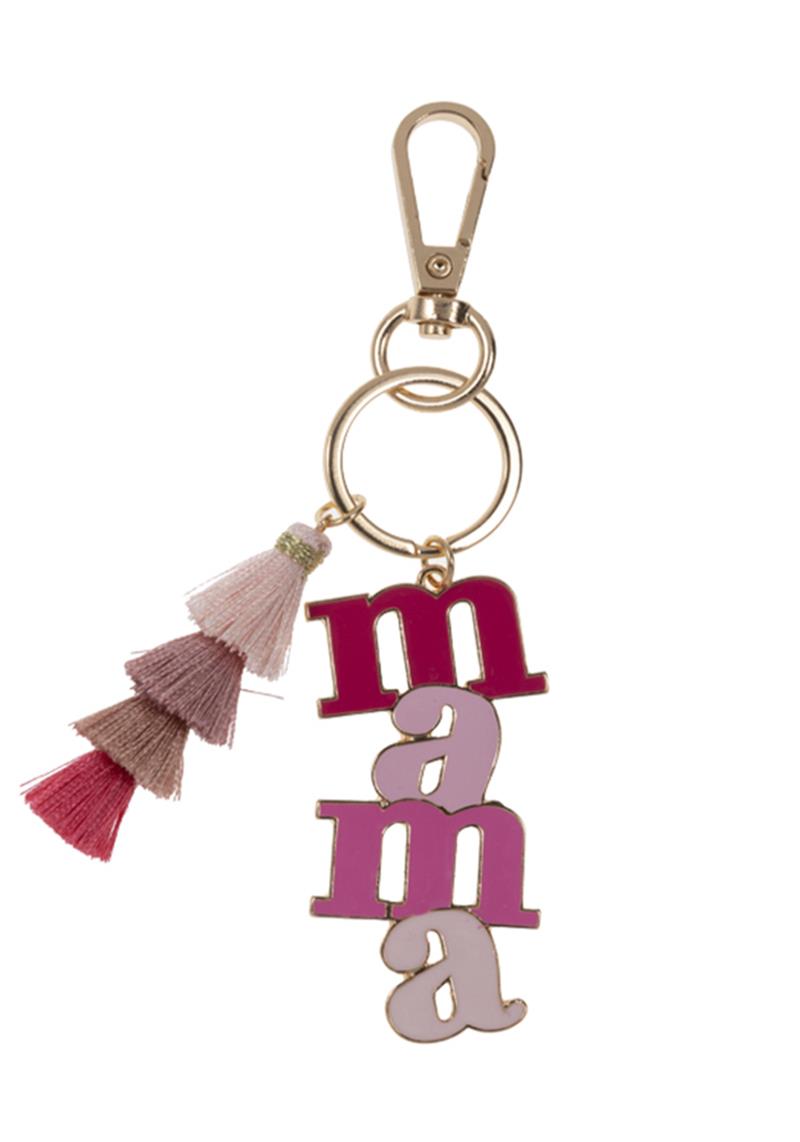 MAMA KEYCHAIN WITH TASSEL