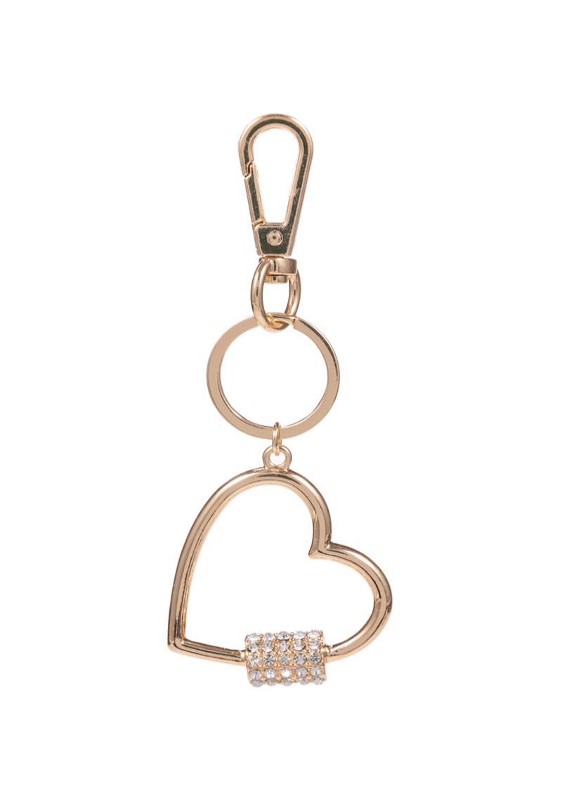 FASHION HEART METAL KEY CHAIN