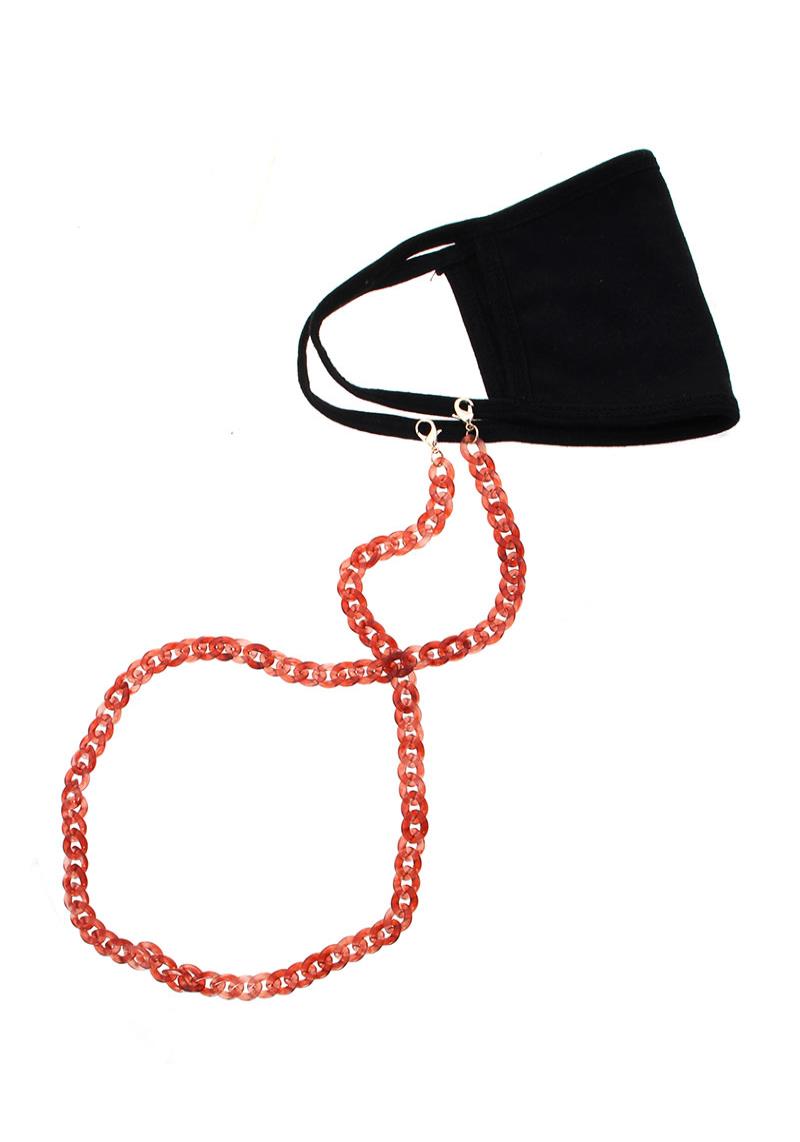 FAHSION ACRYL CHAIN MASK ID GLASSES LANYARD LONG STRAP CHAIN