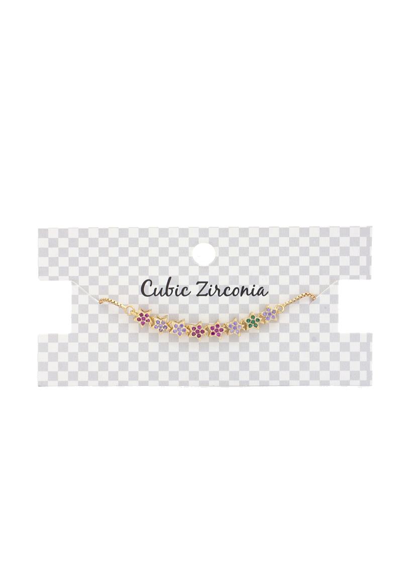 STAR CHARM CUBIC ZIRCONIA BRACELET