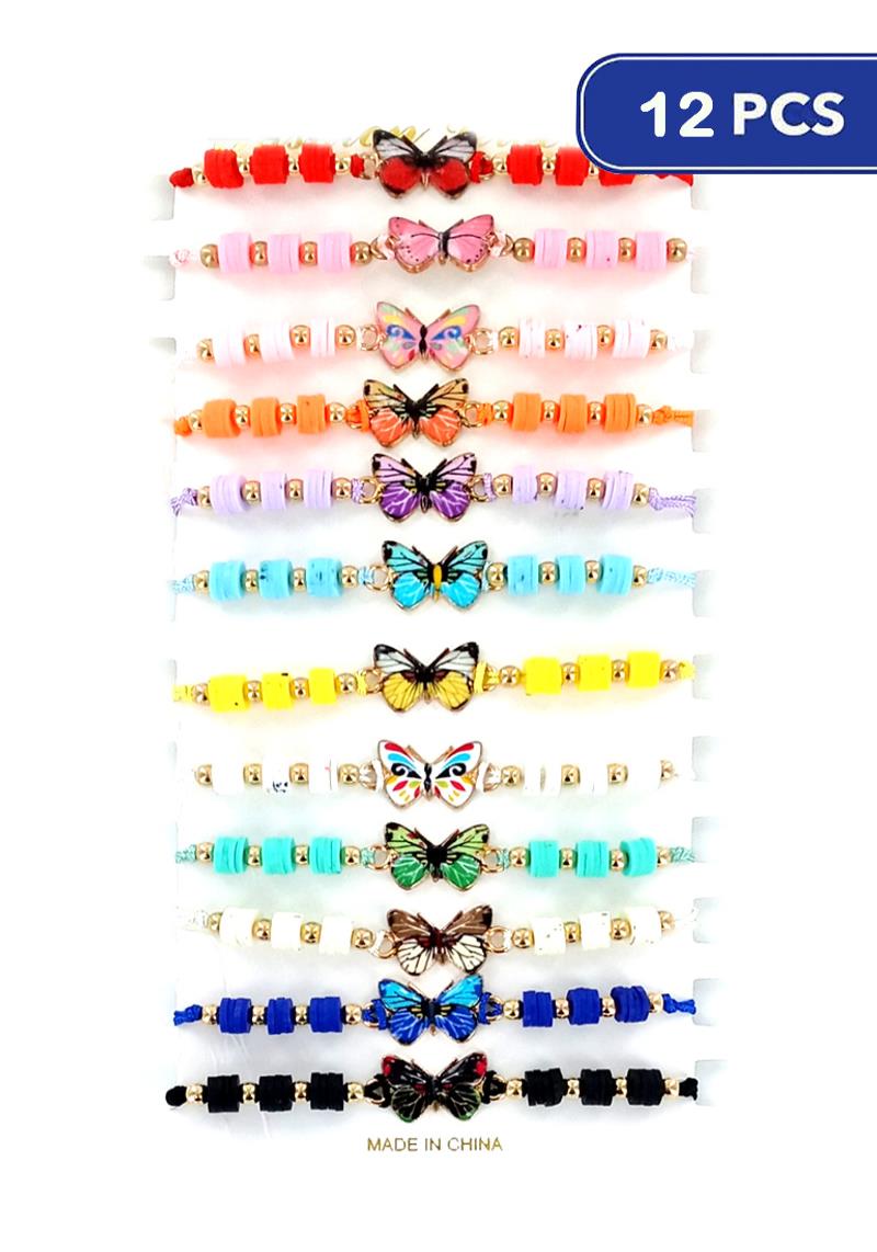 FASHION BUTTERFLY BRACELET (12 UNITS)