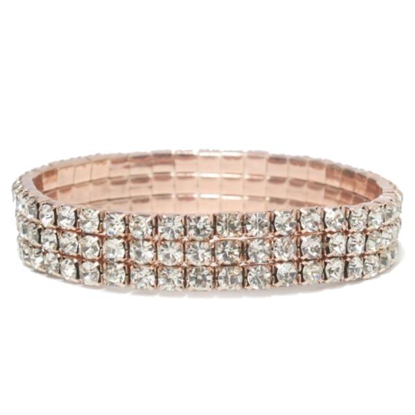 RHINESTONE STRETCH BRACELET