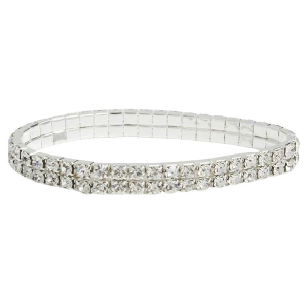 RHINESTONE STRETCH BRACELET