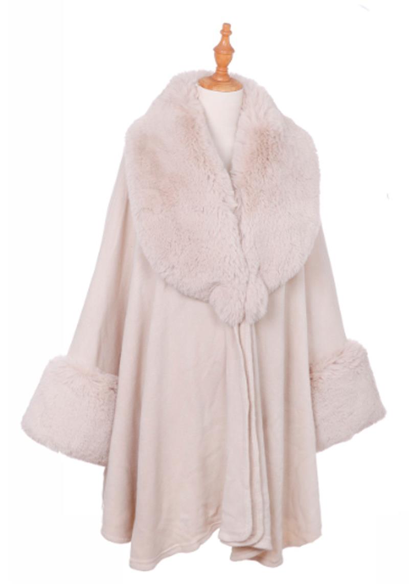 FAUX FUR LUXURY WARM JACKET