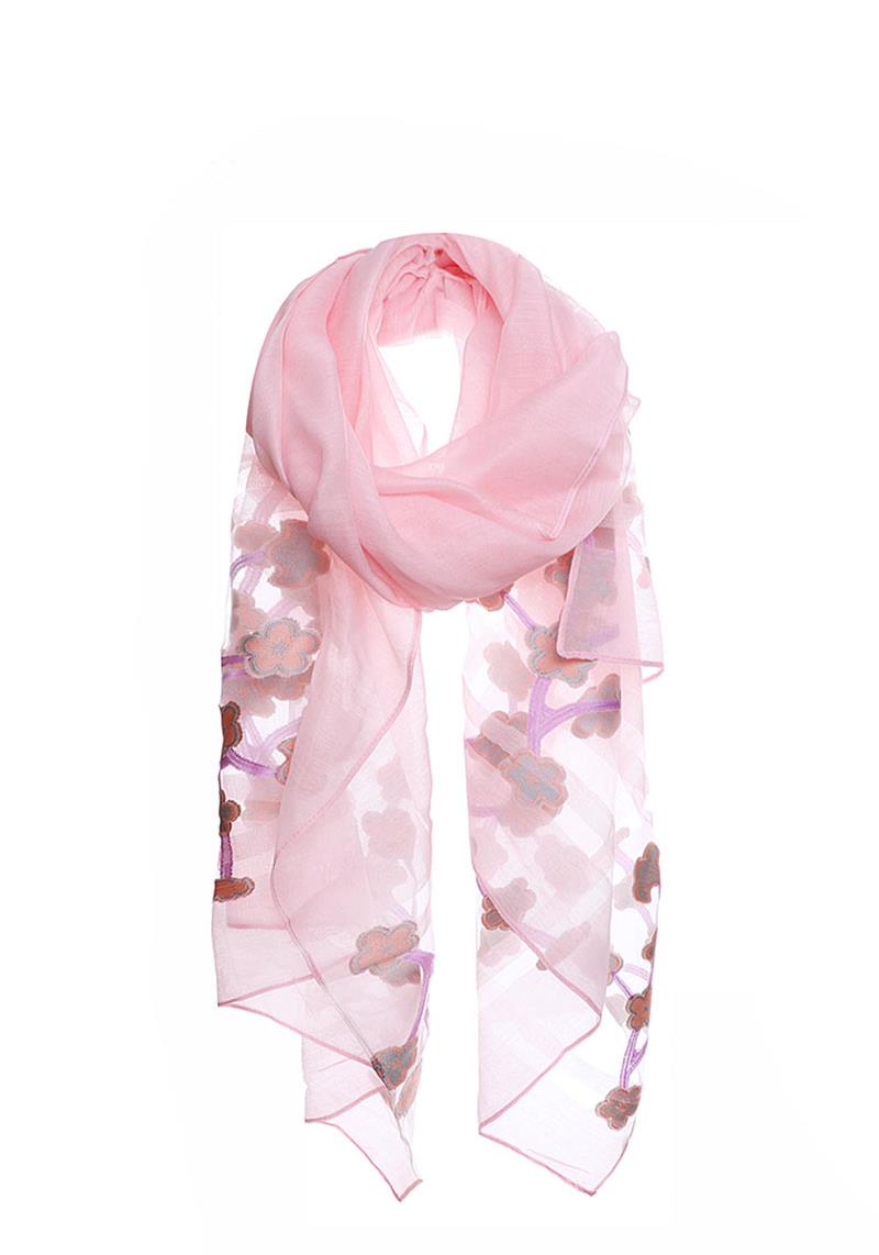 CHIFFON FLOWER STYLISH SCARF