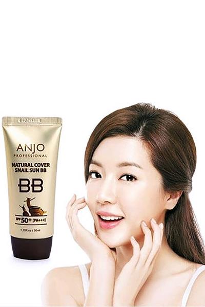 ANJO COVER NATURAL SNAIL SUN BB CREAM SPF 50+ [PA+++]