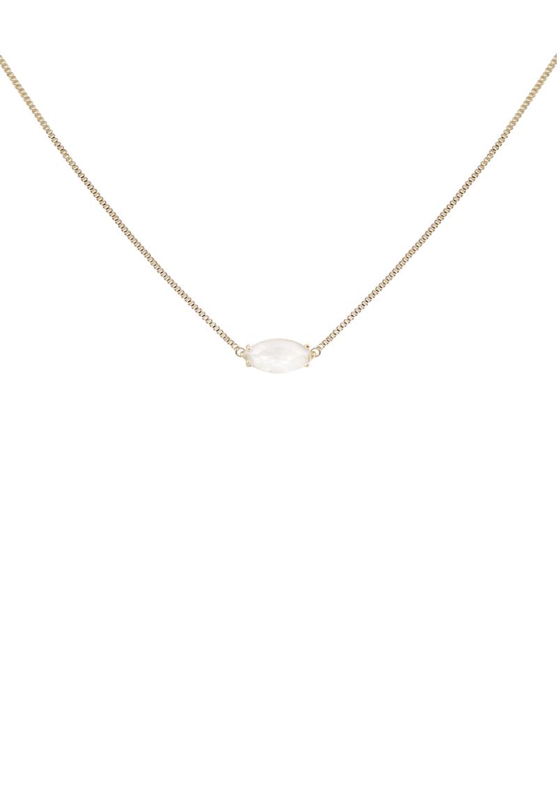 METAL CHAIN PENDANT NECKLACE