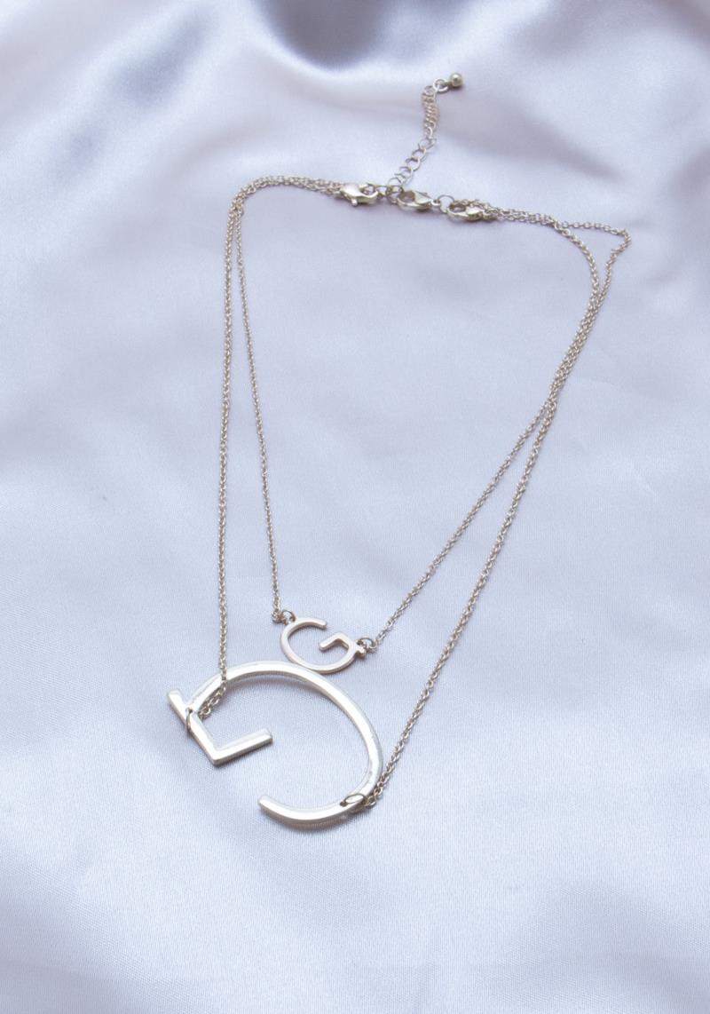 INITIAL LAYERED NECKLACE