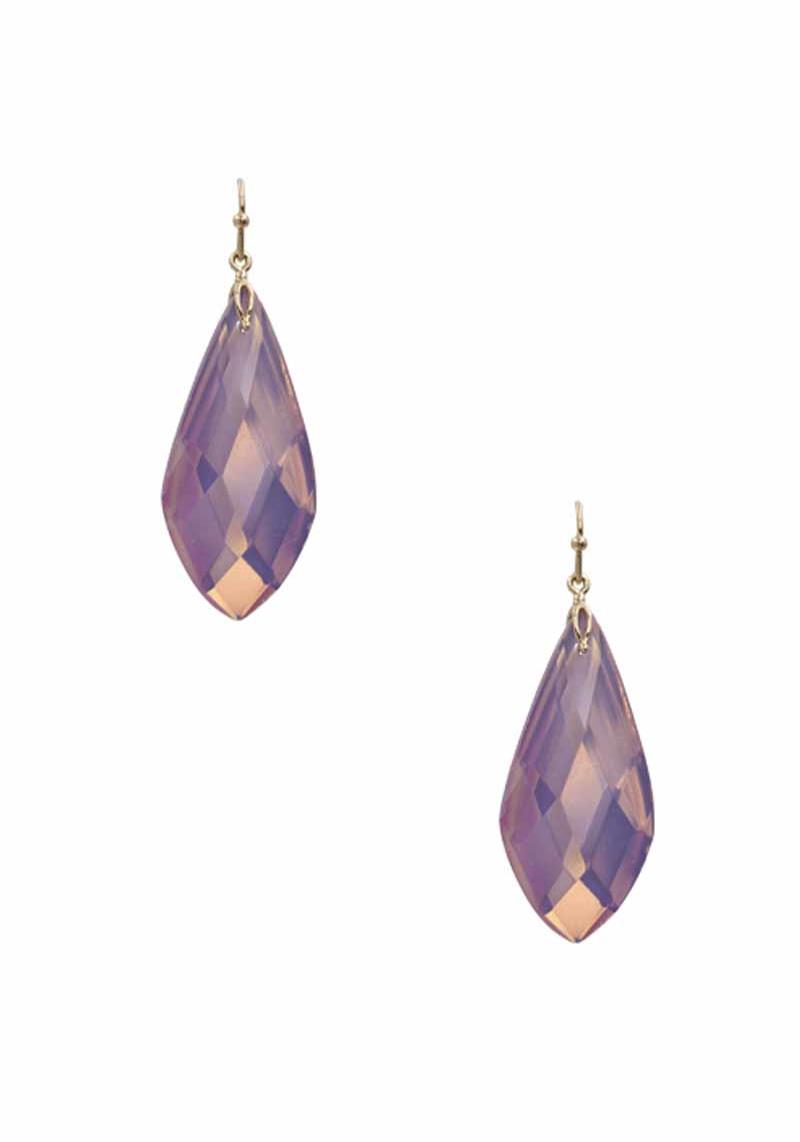 CRYSTAL COLOR DANGLE EARRING