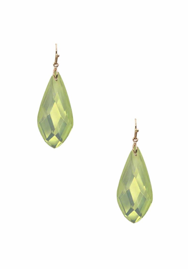 CRYSTAL COLOR DANGLE EARRING