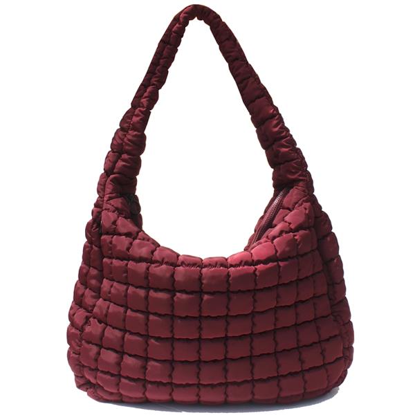 STYLISH CUSHION SHOULDER HOBO BAG