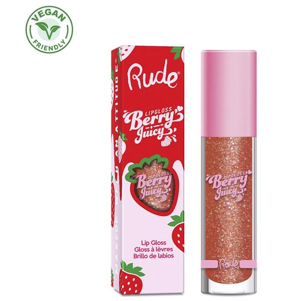 RUDE COSMETIC BERRY JUICY LIP GLOSS - LOVELY