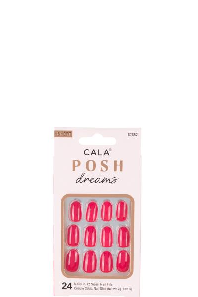 POSH DREAMS OVAL RED NAIL DECORATION SET