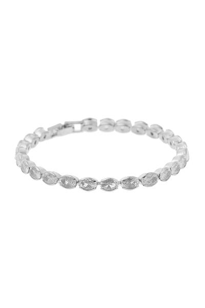 CRYSTAL 4 X 6MM OVAL BRACELET