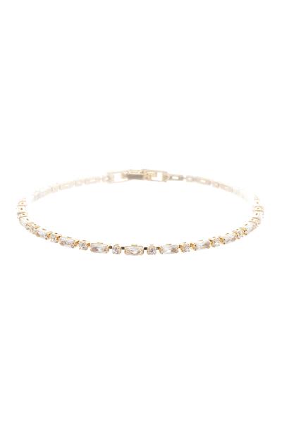 CRYSTAL BAGUETTE BRACELET