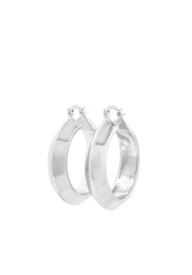 CUTE FASHION THICK HOOP EARRING