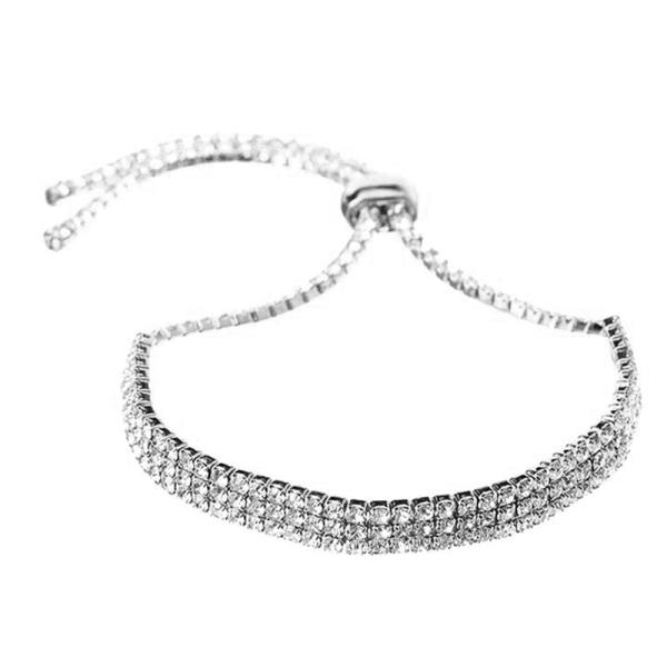 RHINESTONE SLIDE BRACELET
