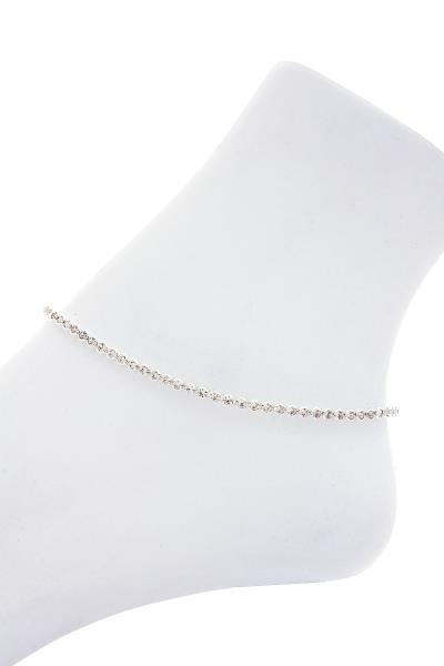 DAINTY RHINESTONE ANKLET BRACELET