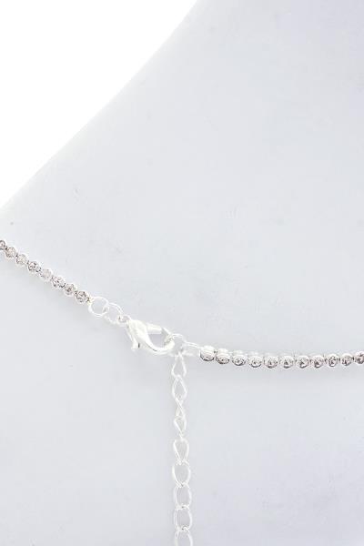 DAINTY RHINESTONE ANKLET BRACELET