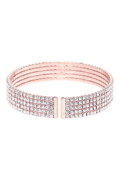 PAVE RHINESTONE CUFF BRACELET