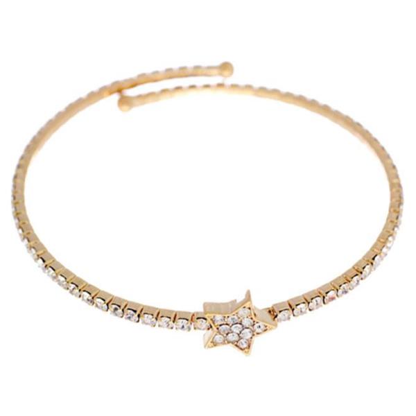 CUTE FASHION RHINESTONE STAR BRACELET