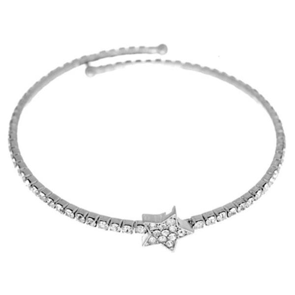 CUTE FASHION RHINESTONE STAR BRACELET