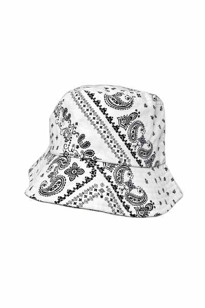 FASHION PAISLEY PRINT BUCKET HAT