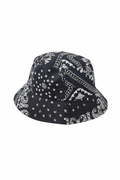 FASHION PAISLEY PRINT BUCKET HAT