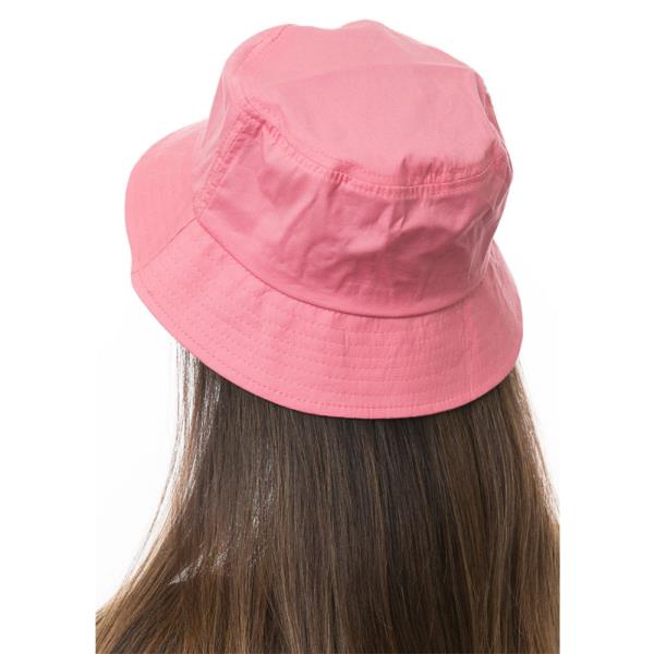WASHED COTTON BUCKET HAT