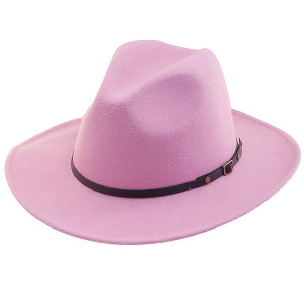 STYLISH FASHION COLOR COWBOY HAT FEDORA