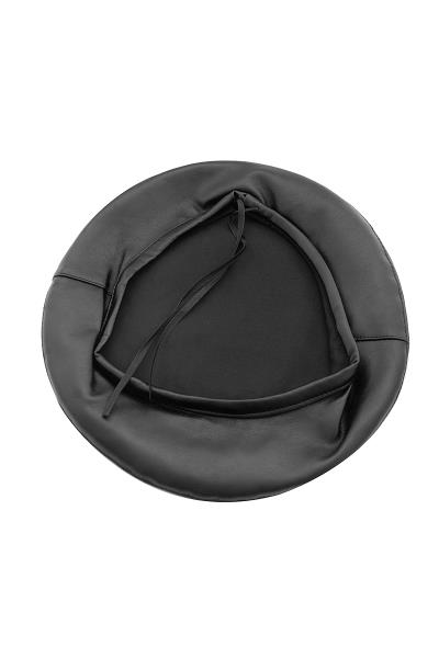 SMOOTH PLAIN BERET HAT.