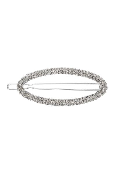 RHINESTONE 2ROW OVAL SHAPE PIN