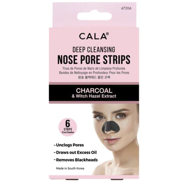 CHARCOAL NOSE PORE STRIPS (6 STRIPS)