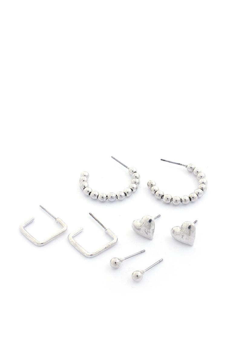 SODAJO METAL EARRING SET