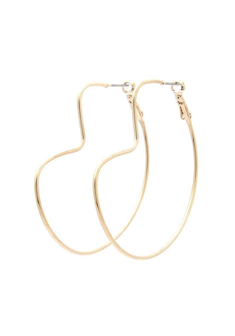 SODAJO ORGANIC SHAPE EARRING